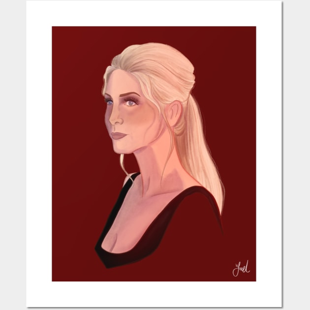 First Kill Elizabeth Mitchell Wall Art by YaelsColors